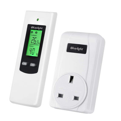 qualidade  Wireless Temperature Monitor Temperature Control Auto Digital Plug Room Thermostat LCD Display for Heating and Cooling fábrica